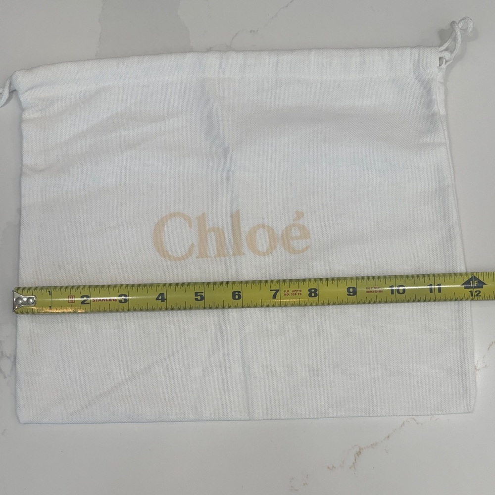 Chloe Cream Drawstring Pouch - Picture 7 of 8